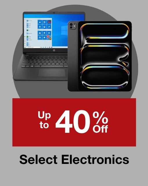 Up to 40% off select Electronics 